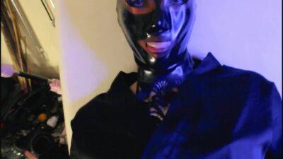 Eva Latex Sex In Chair Wet Pussy Slowly Fucked Big Dick Leather Ebony German Hot Milf Mask Pov - hclips - Germany