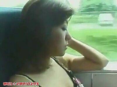 Asian fuck in the train - sunporno.com