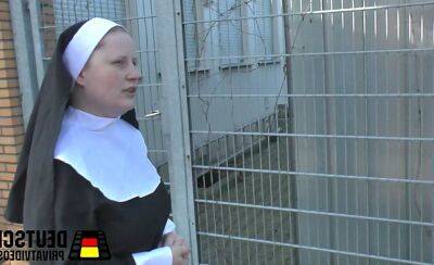 Nun with huge tits - sunporno.com