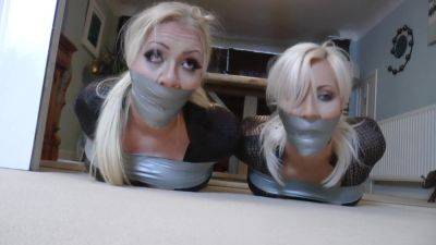 jennifer and jessie taped up - upornia.com - Britain