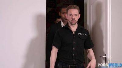 Kira Queen - Cops Gone Wild: Interracial DP Office Orgie with Detective Dellai Eveline, Kira Queen, and Colleagues GP2043 - PornWorld - hotmovs.com