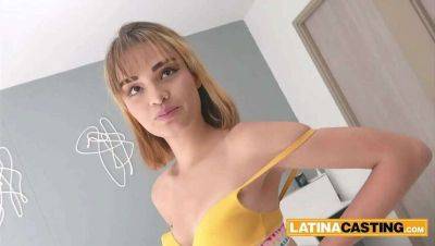 Slim Inexperienced 18-Year-Old Colombian Sweetheart Experiences Fake Model Audition - veryfreeporn.com